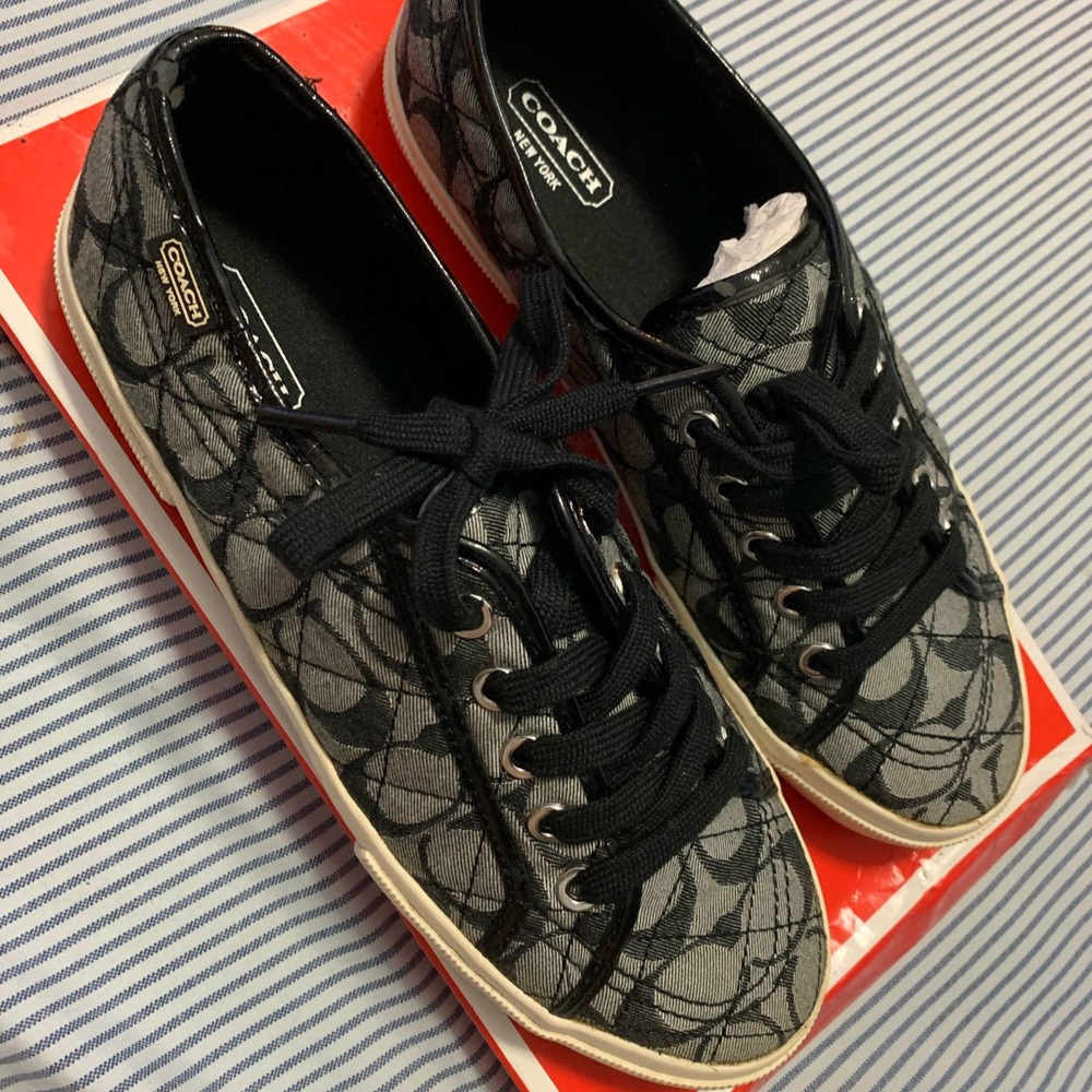 Coach Kalyn Denim Vanilla/Black 8.5 UNISEX